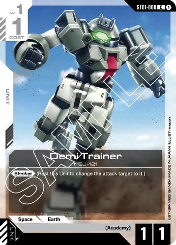 Demi Trainer (ST01-008) card