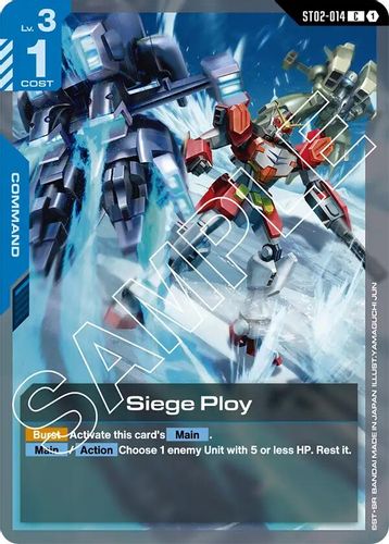 Siege Ploy (ST02-014) card