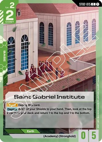 Saint Gabriel Institute (ST02-015) card