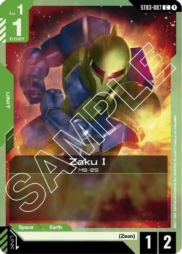 Zaku I (ST03-007) card