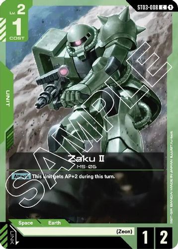 Zaku II (ST03-008) card