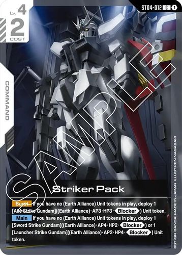 Striker Pack (ST04-012) card
