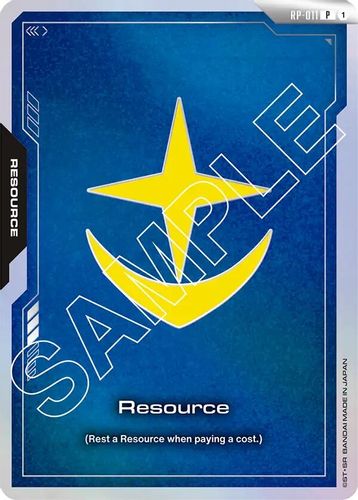 Resource (Earth Federation Force) (RP-011) card
