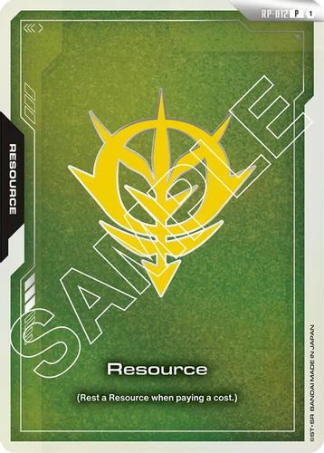 Resource (Zeon Force) (RP-012) card