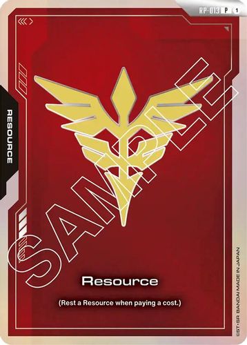Resource (Neo Zeon) (RP-013) card