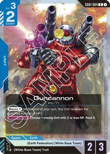 Guncannon (GD01-004) card