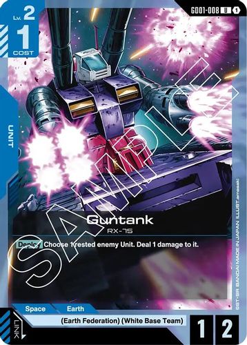 Guntank (GD01-008) card
