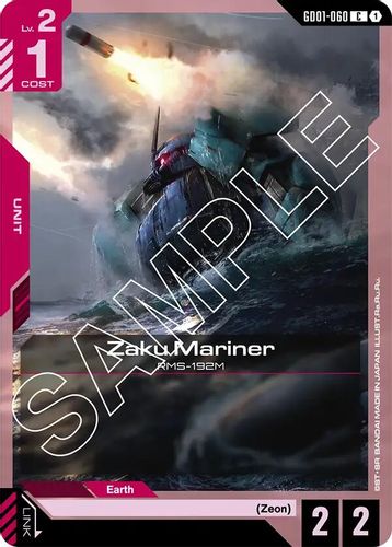Zaku Mariner (GD01-060) card