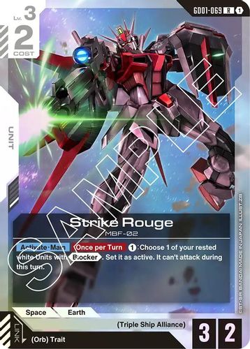 Strike Rouge (GD01-069) card