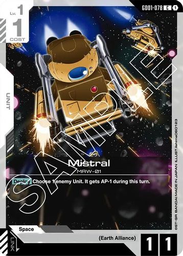 Mistral (GD01-078) card