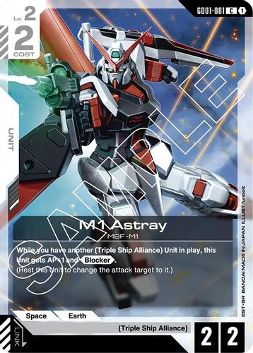 M1 Astray (GD01-081) card