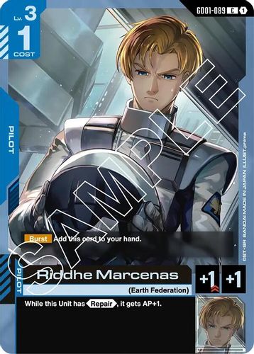 Riddhe Marcenas (GD01-089) card