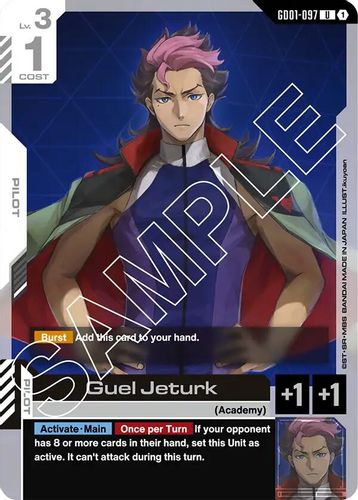 Guel Jeturk (GD01-097) card