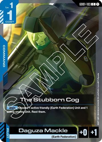The Stubborn Cog (GD01-103) card