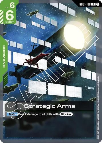 Strategic Arms (GD01-108) card