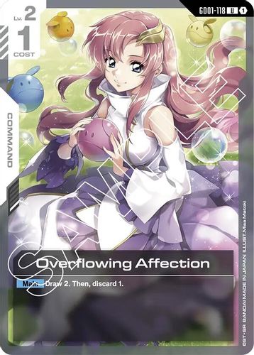 Overflowing Affection (GD01-118) card