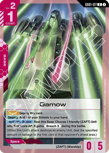Gamow (GD01-127) card