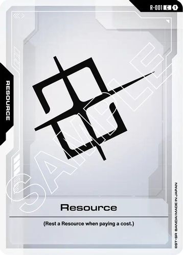 Resource (R-001) card