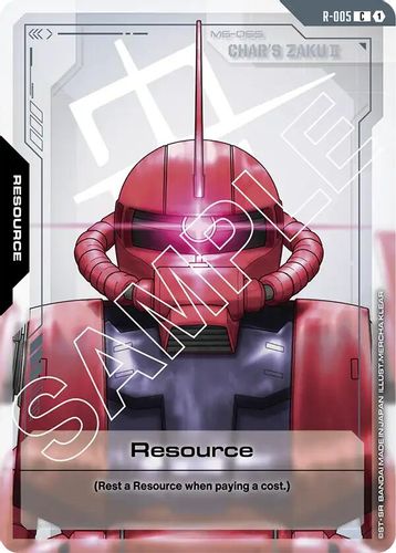 Resource (R-005) card