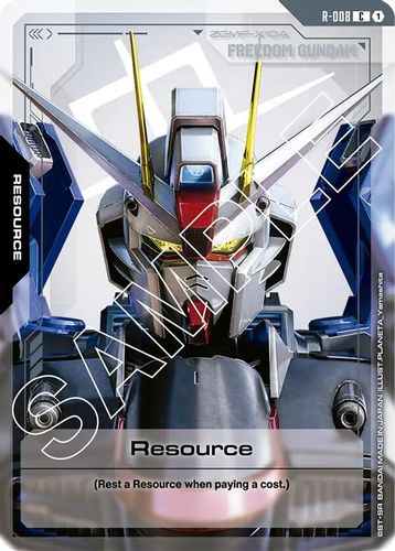 Resource (R-008) card
