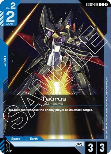 Taurus (GD02-018) card
