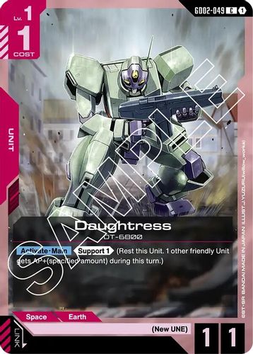 Daughtress (GD02-049) card