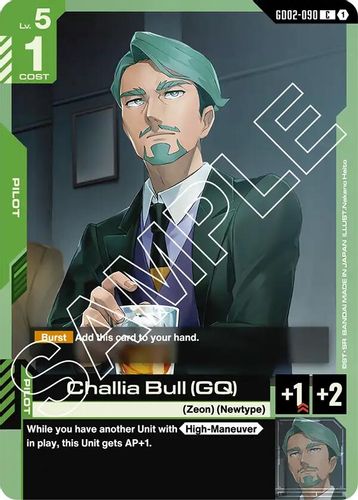 Challia Bull (GQ) (GD02-090) card