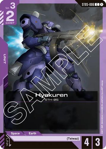 Hyakuren (ST05-006) card