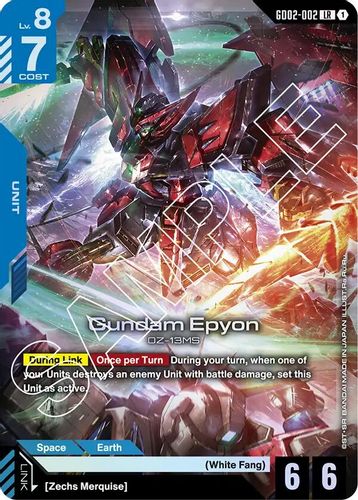 Gundam Epyon (GD02-002) card