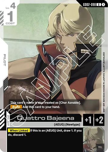 Quattro Bajeena (GD02-098) card