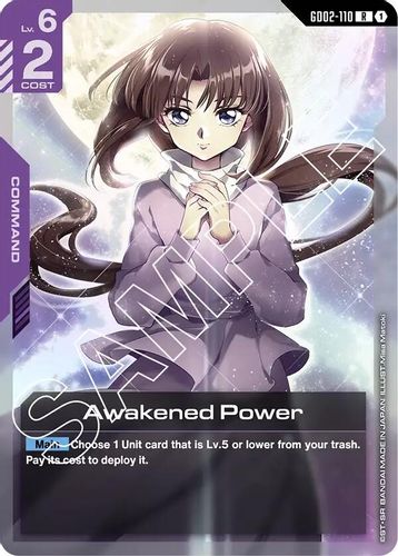 Awakened Power (GD02-110) card