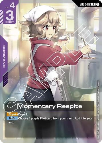 Momentary Respite (GD02-112) card