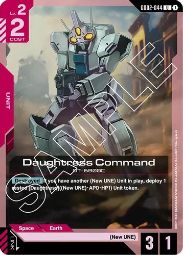 Daughtress Command (GD02-044) card