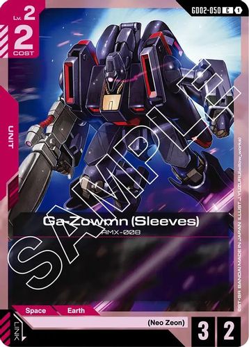 Ga-Zowmn (Sleeves) (GD02-050) card