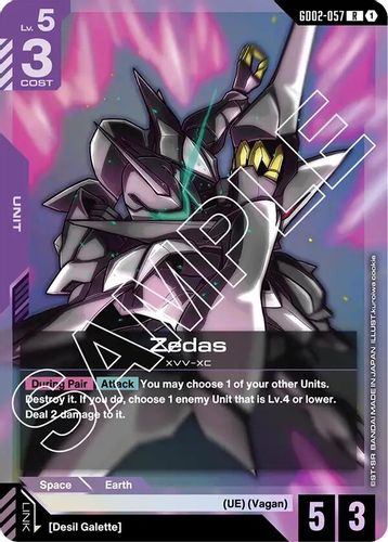 Zedas (GD02-057) card