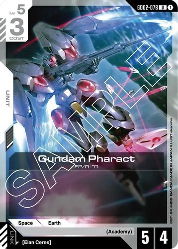 Gundam Pharact (GD02-078) card