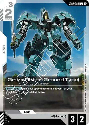 Graze Ritter (Ground Type) (GD02-083) card