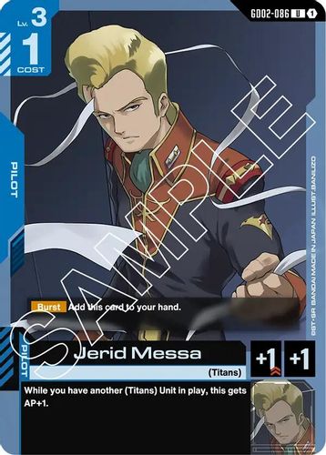 Jerid Messa (GD02-086) card