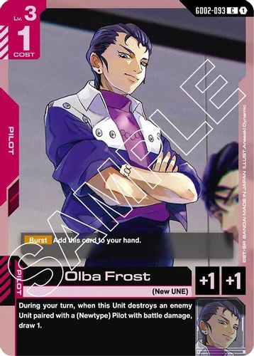 Olba Frost (GD02-093) card