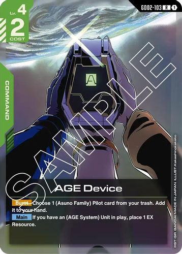 AGE Device (GD02-103) card