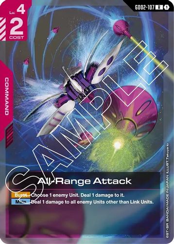 All-Range Attack (GD02-107) card