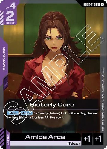 Sisterly Care (GD02-113) card