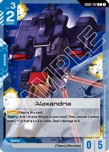 Alexandria (GD02-122) card
