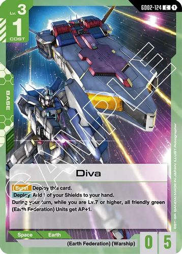 Diva (GD02-124) card