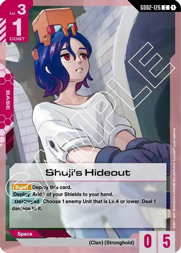 Shuji's Hideout (GD02-126) card