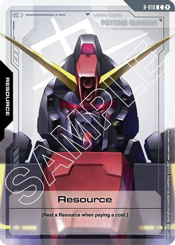 Resource (R-010) card