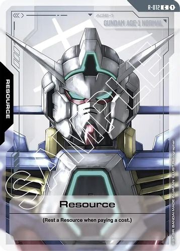 Resource (R-012) card