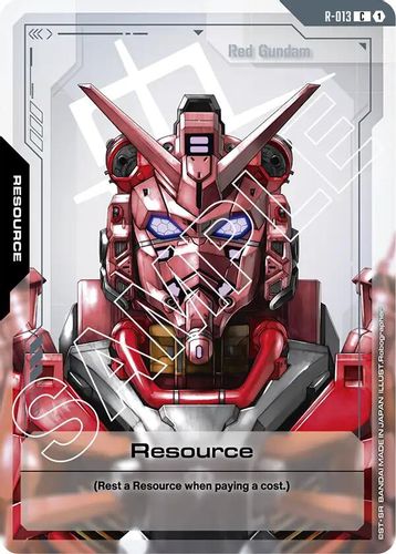Resource (R-013) card