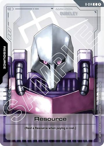 Resource (R-014) card