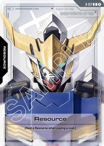 Resource (R-017) card